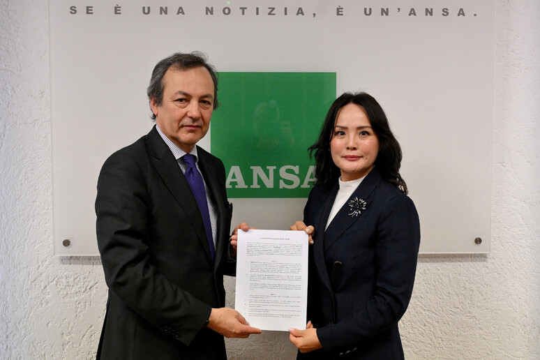 安莎社与蒙古MONTSAME签署合作协议